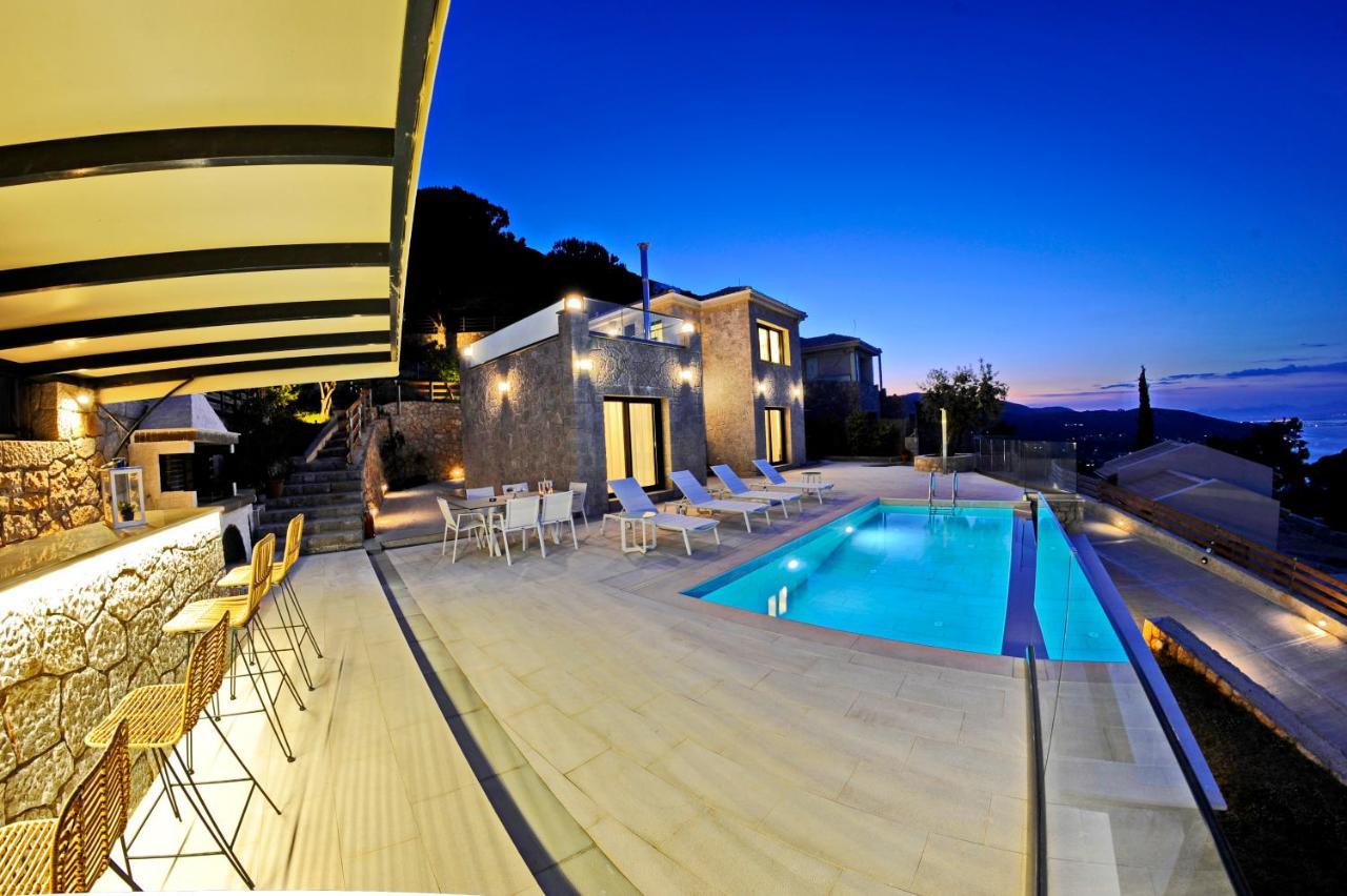 Ionian Stone Luxury villa Nikiana Esterno foto